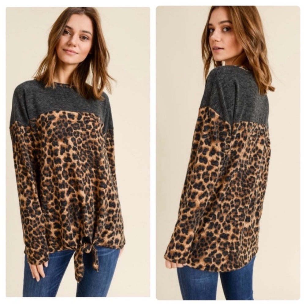 Animal Print Top